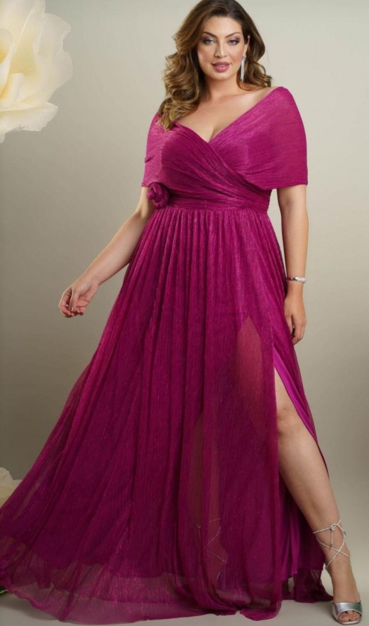 VESTIDO FUCSIA 1873F