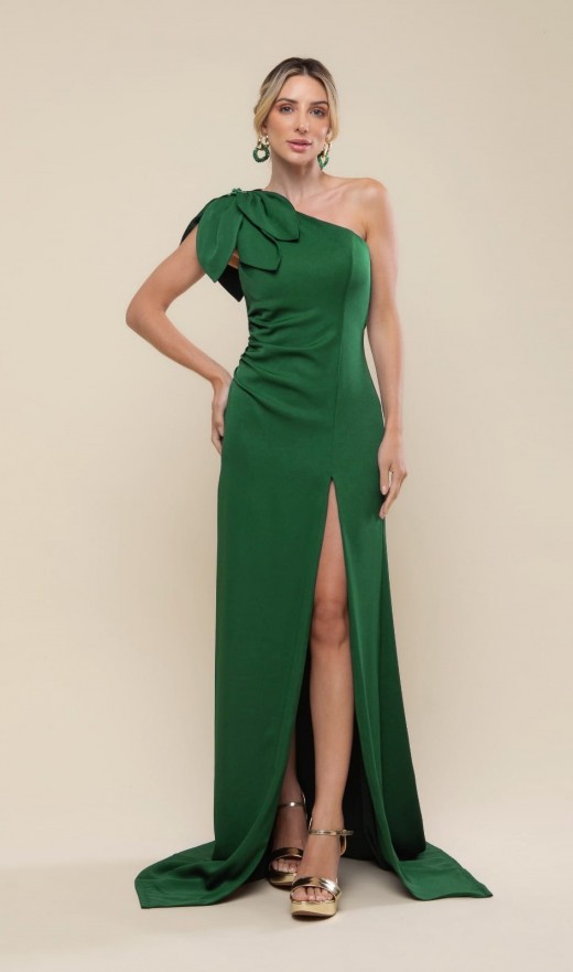 VESTIDO VERDE 320C