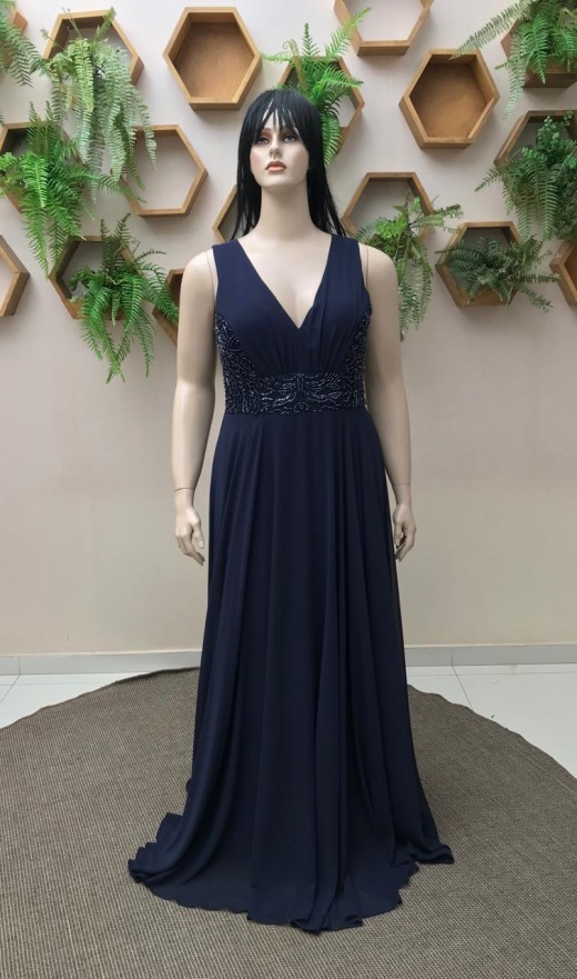 VESTIDO MARINHO 6097JC