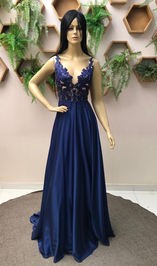 VESTIDO MARINHO TG006