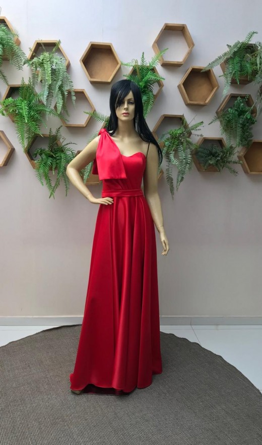 VESTIDO VERMELHO 2222K