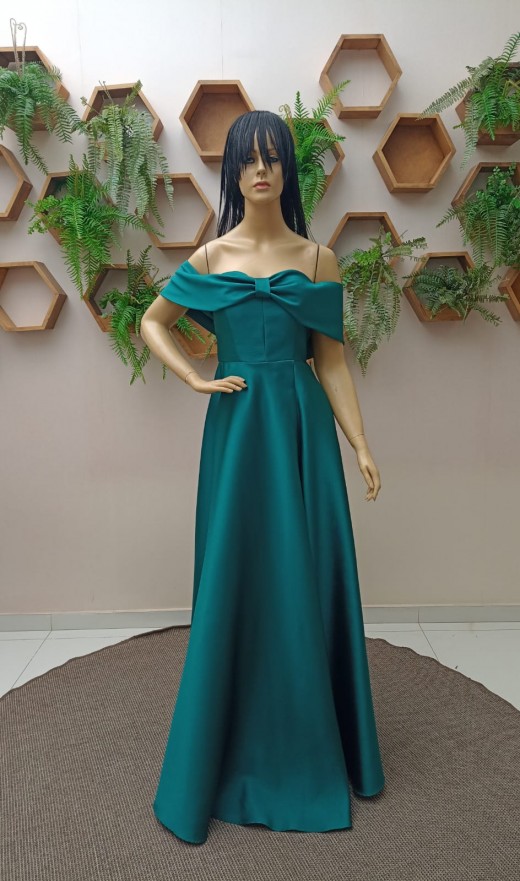 VESTIDO VERDE 2239K