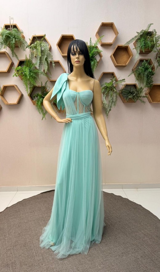 VESTIDO TIFFANY 1969S