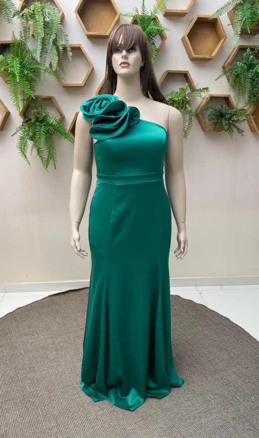 VESTIDO VERDE 44964E