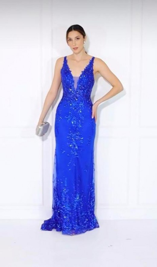 VESTIDO AZUL BIC EF007E