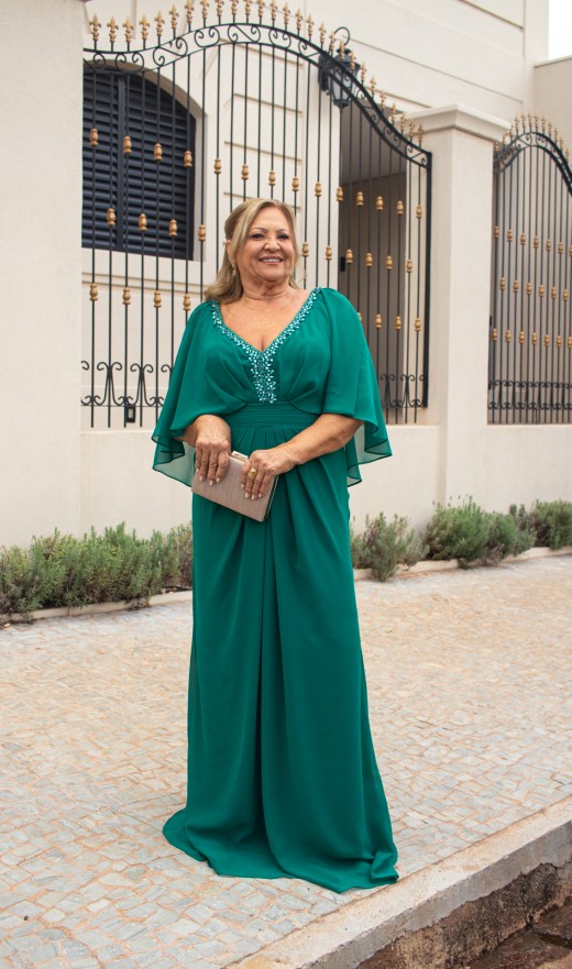 VESTIDO VERDE 11682SB