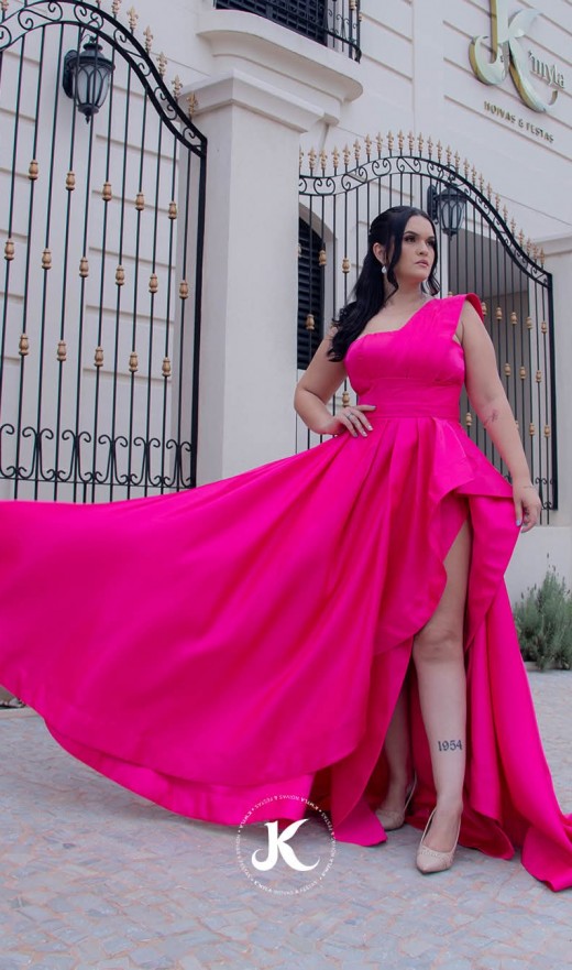 VESTIDO PINK 51096GR