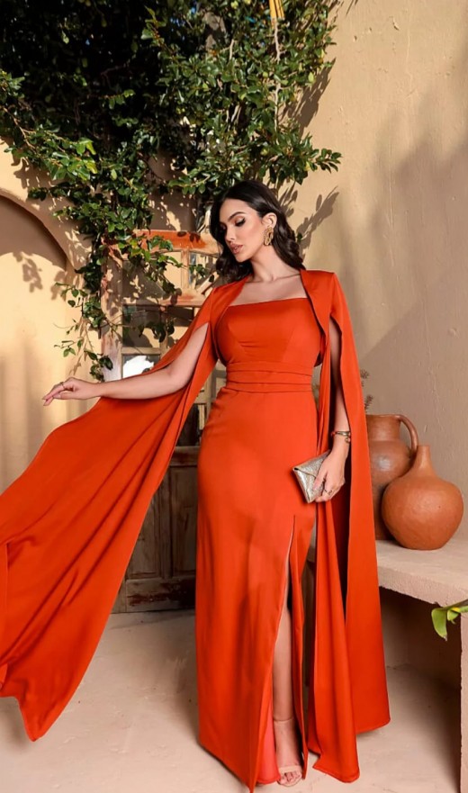VESTIDO TERRACOTA 2070