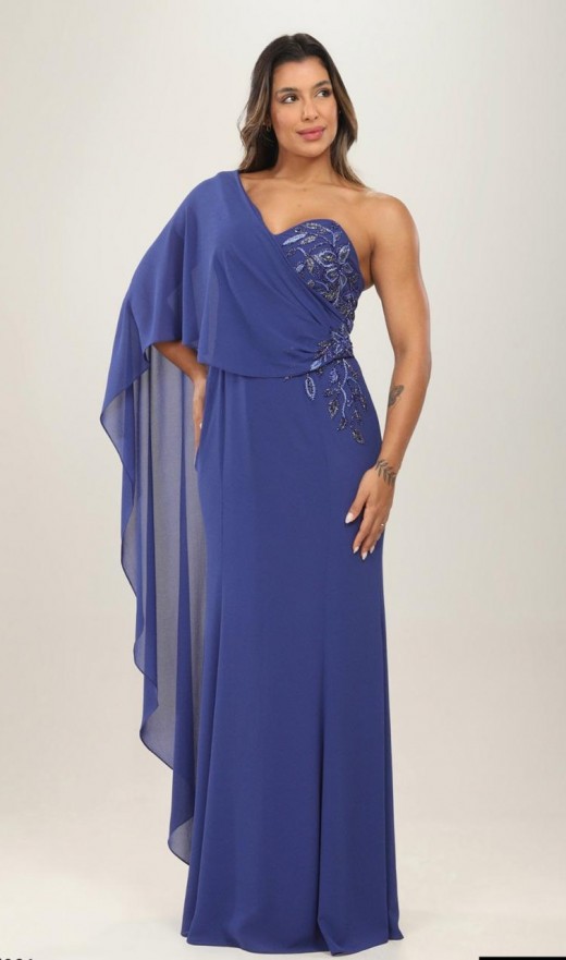 VESTIDO AZUL ROYAL 981NF
