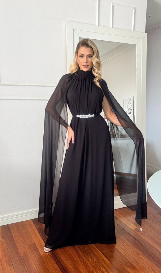 VESTIDO PRETO 6039G