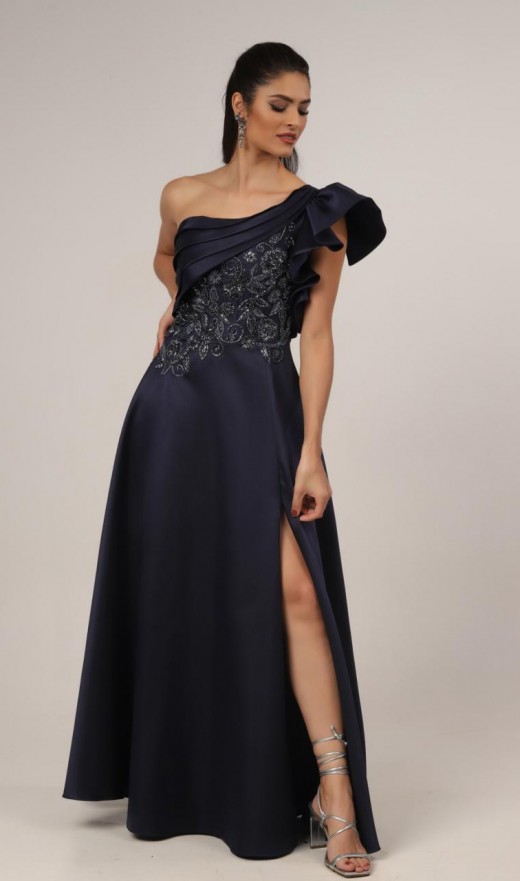 VESTIDO AZUL MARINHO 1024NF