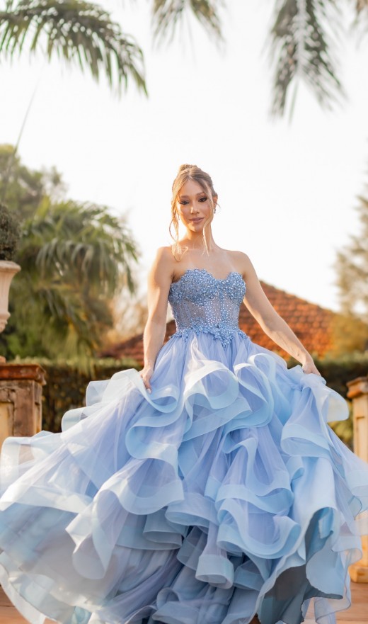 DEBUTANTE AZUL SERENITY BHA001