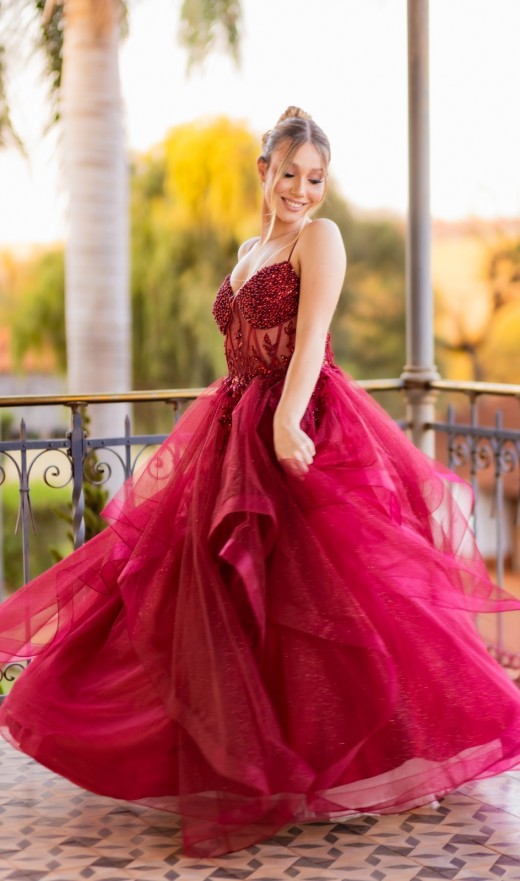 DEBUTANTE MARSALA 11671SB