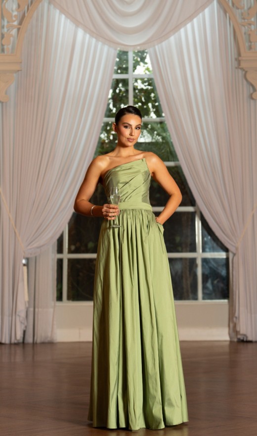 VESTIDO VERDE MENTA 1239PH