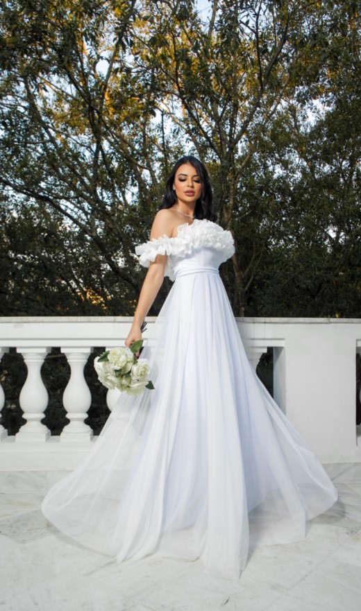 VESTIDO BRANCO 2522P