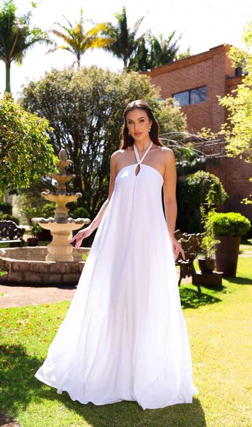 VESTIDO BRANCO 1208PH