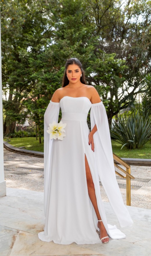 VESTIDO BRANCO 1211PH