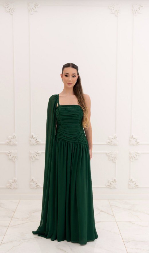 VESTIDO VERDE A099K