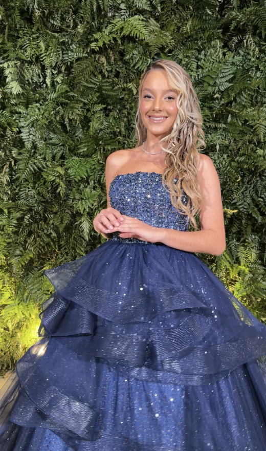 DEBUTANTE AZUL MARINHO NDR004