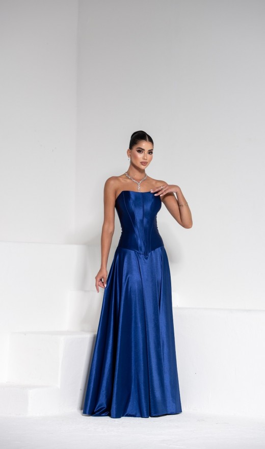 VESTIDO AZUL MARINHO 6671BB