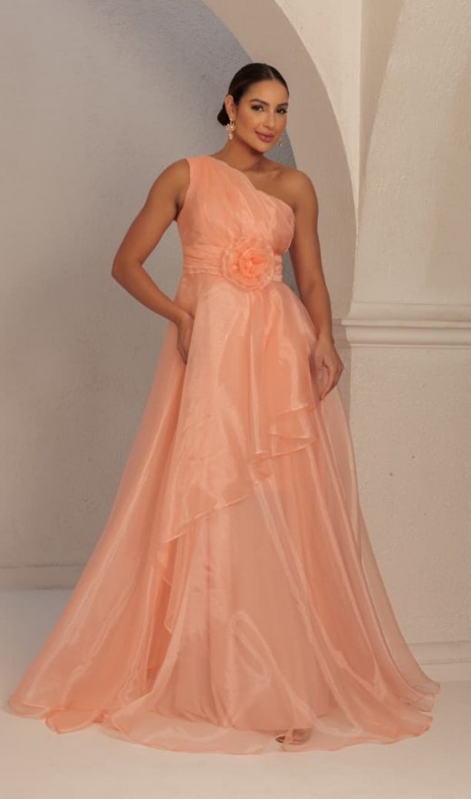 VESTIDO SALMAO 4701BN