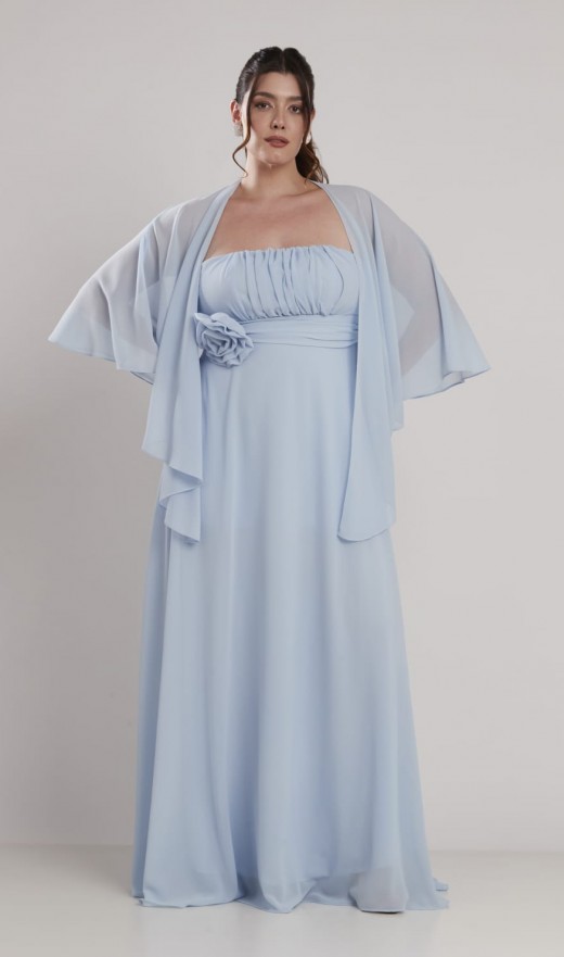 VESTIDO AZUL SERENITY 14804BN